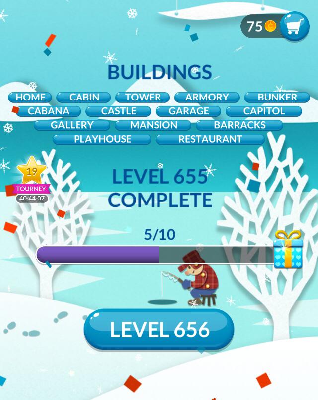 Word Stacks Level 655 Birthday Answers