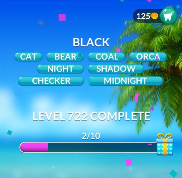 Word Stacks Level 722 Black Answers