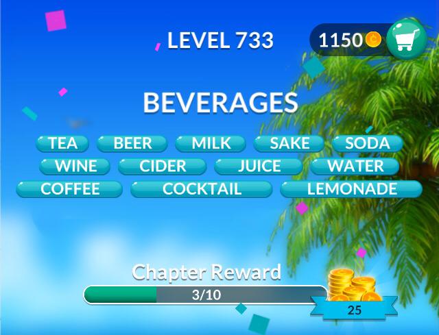 Word Stacks Level 733