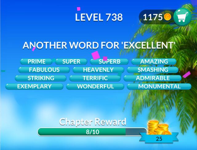 Word Stacks Level 738