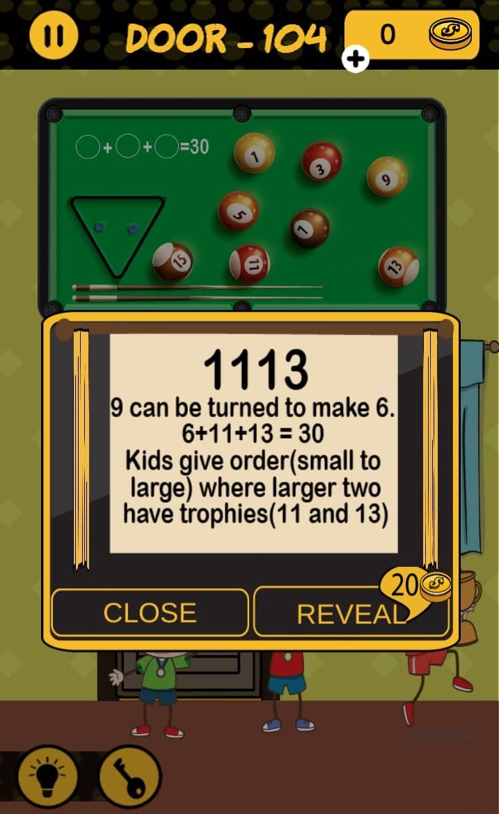 The 4 digit code 104 Qunb