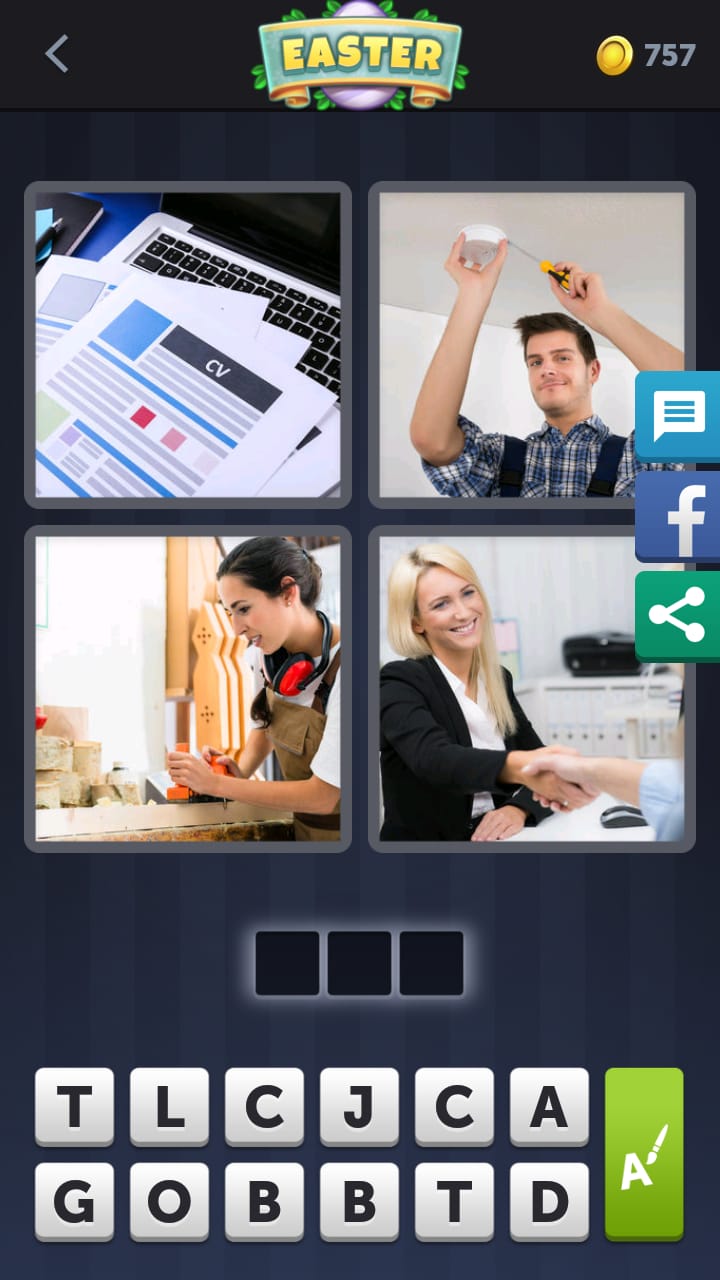 4 Pics 1 Word April 24 Qunb