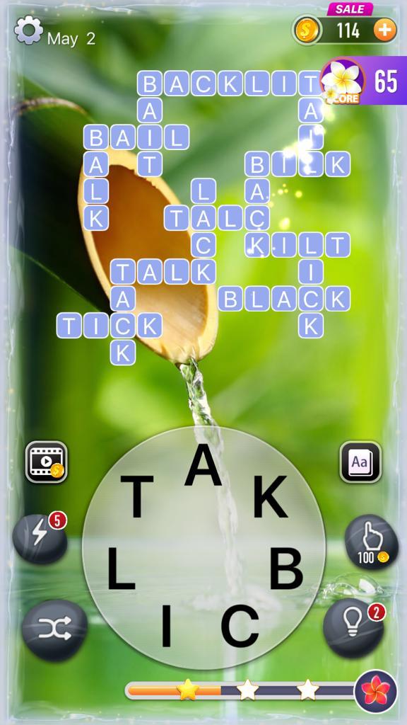 Word Crossy May 2 IOS Qunb