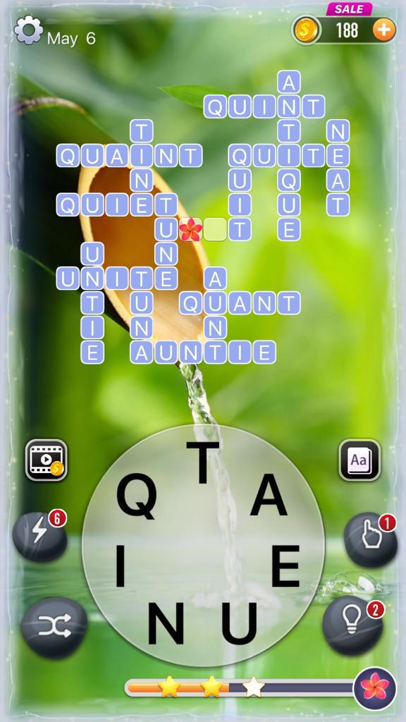 Word Crossy May 6 IOS Qunb