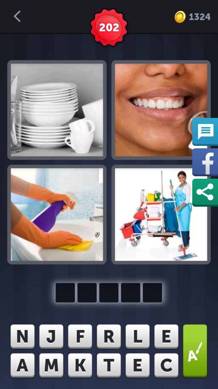 4 pics 1 word