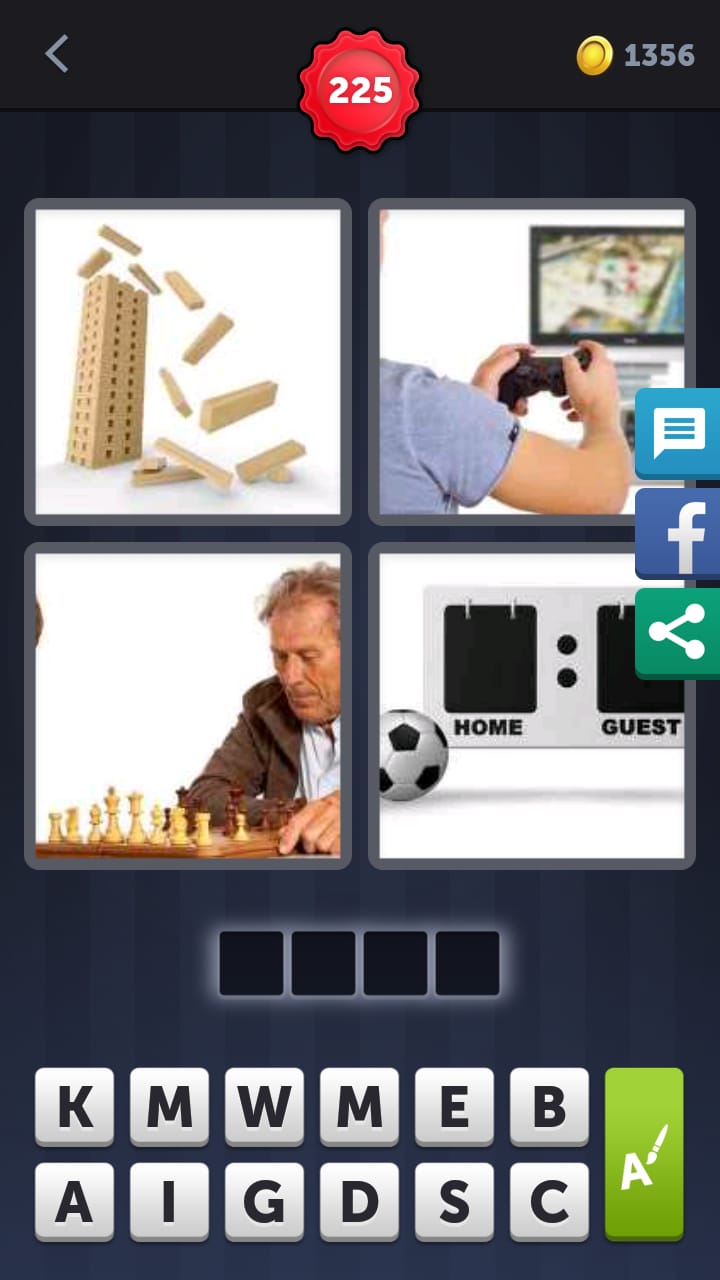 4 pics 1 word