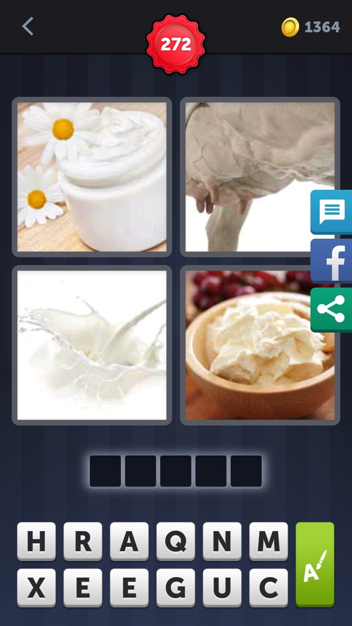 4 pics 1 word