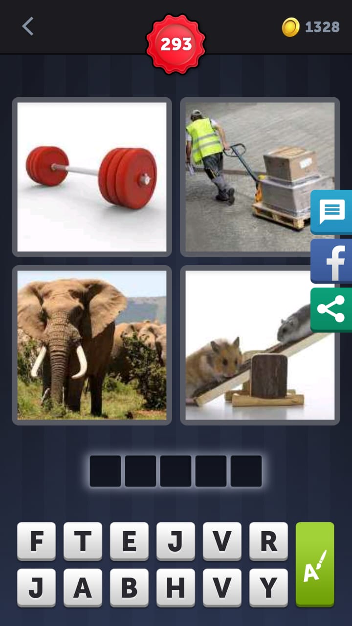 4 pics 1 word