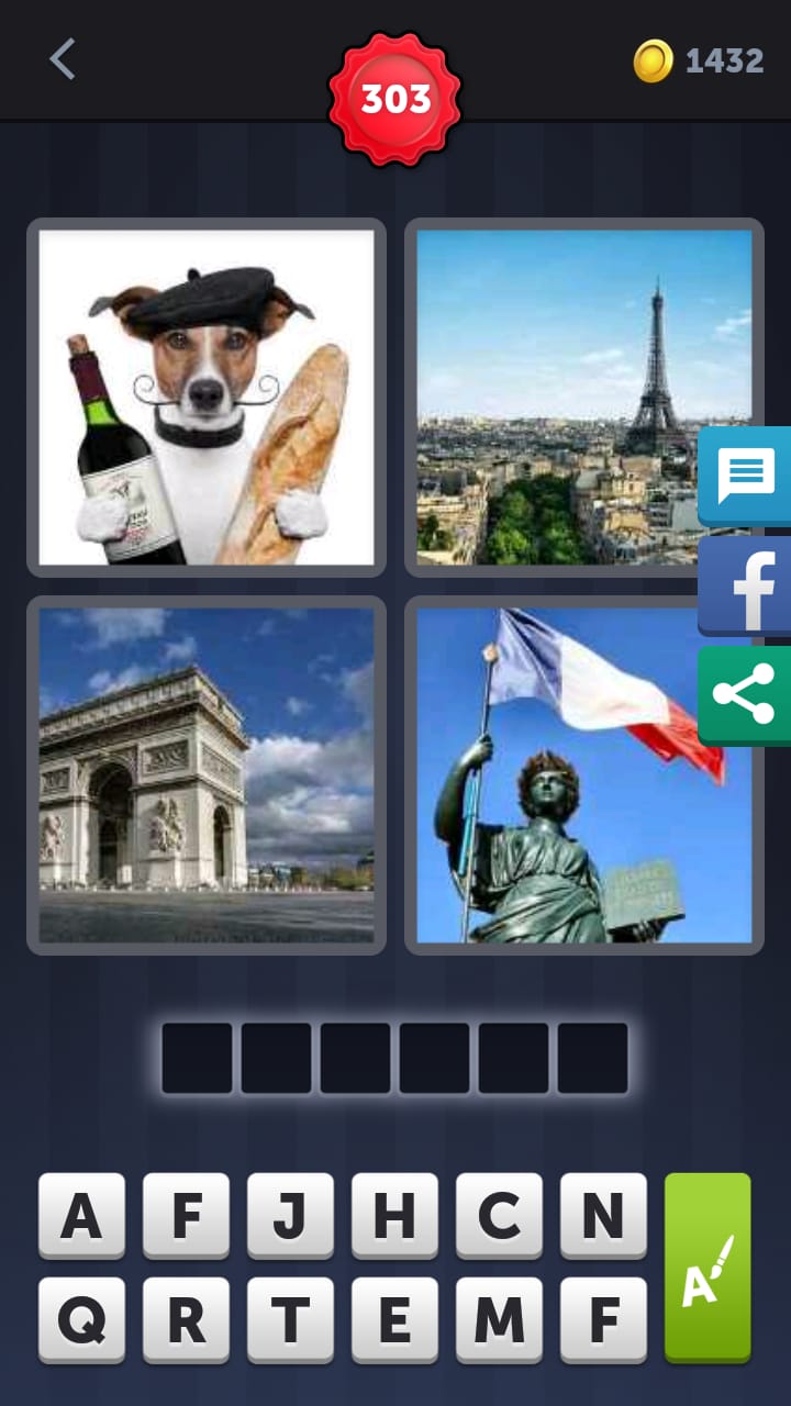 4 pics 1 word