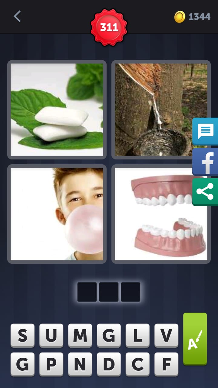 4 pics 1 word