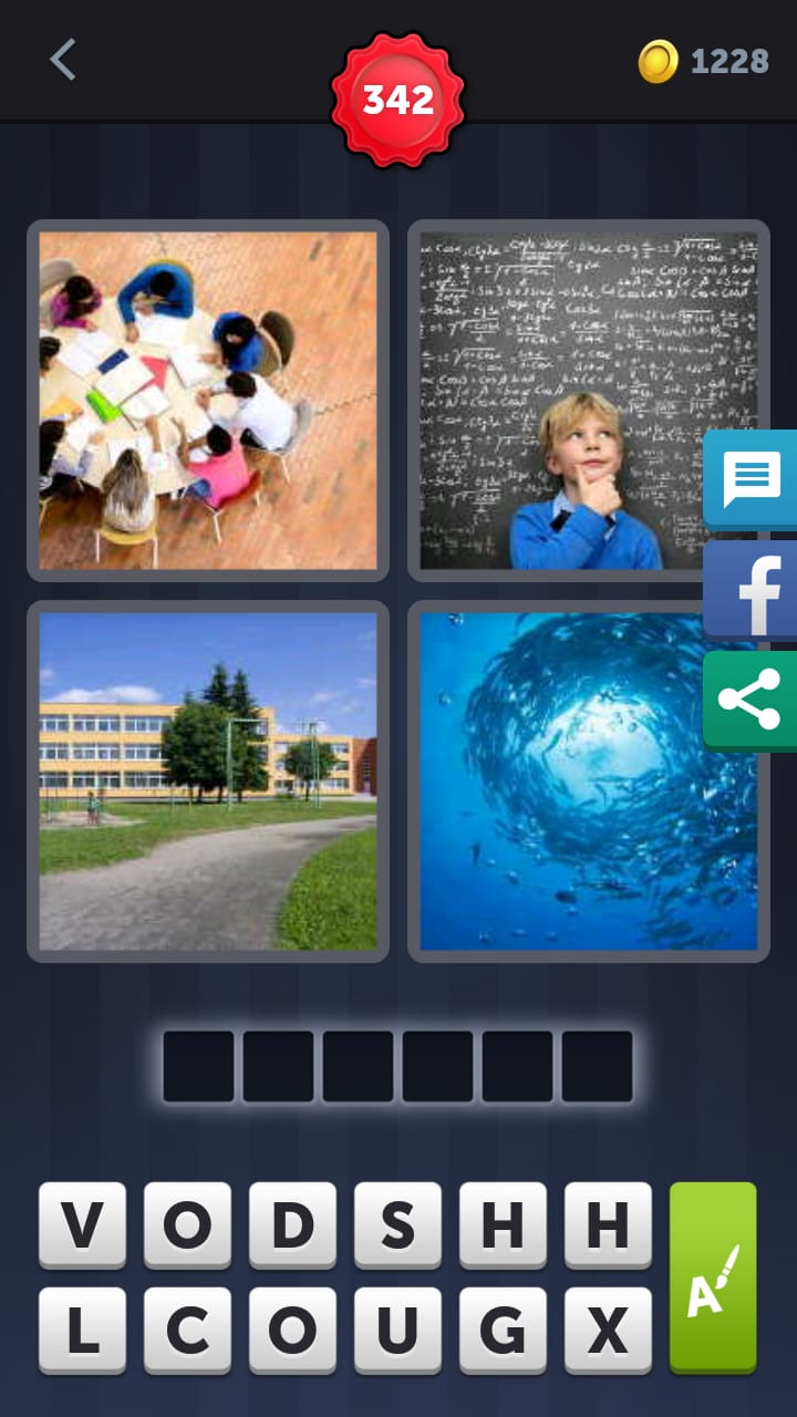 4 pics 1 word