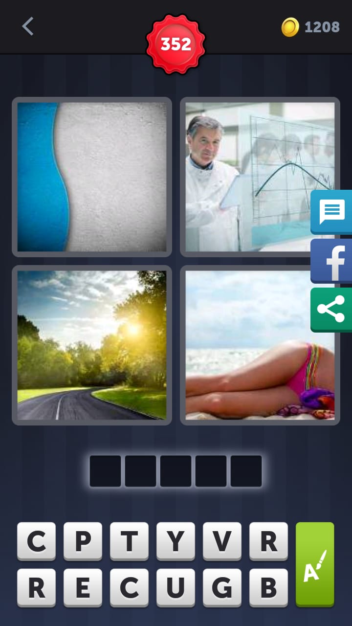 4 pics 1 word