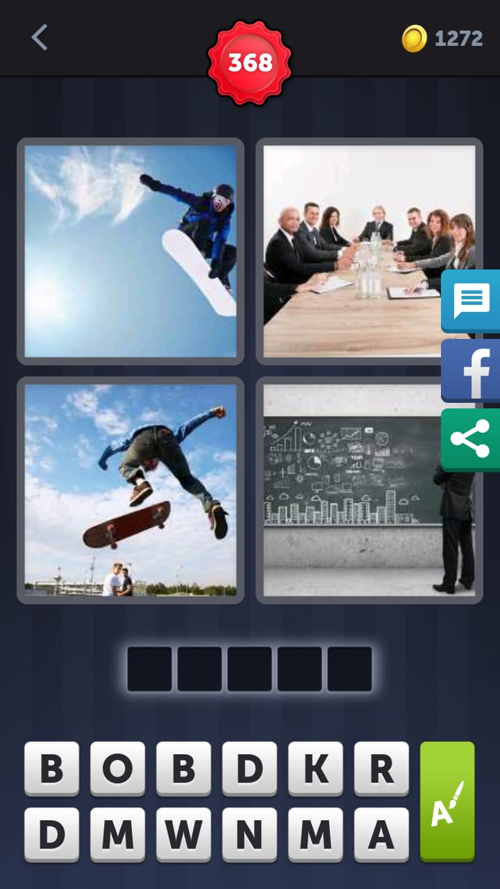 4 pics 1 word