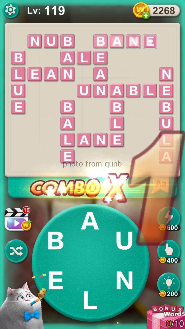 Word Villas Level 119 Qunb