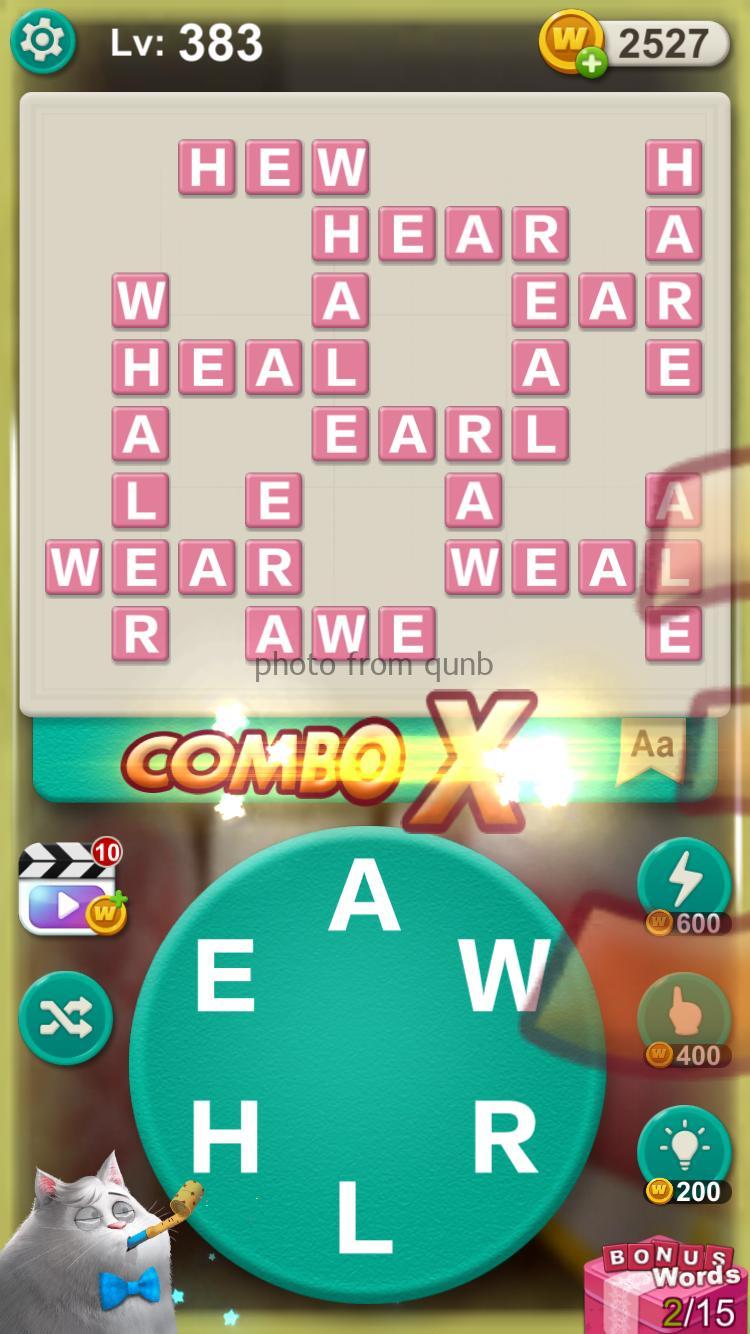 Word Villas Level 383 » qunb