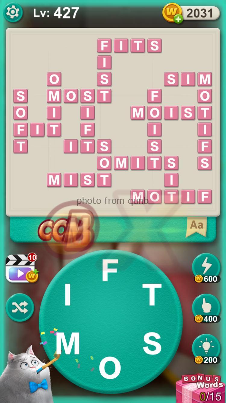 Word Villas Level 427 Qunb