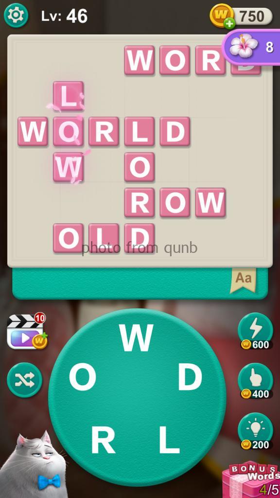Word Villas Level 46 Qunb