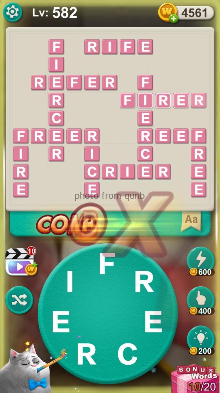 Word Villas Level 582 Qunb