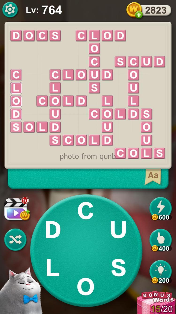 Word Villas Level 764 Qunb