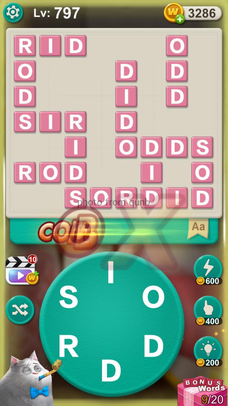 Word Villas Level 797 Qunb
