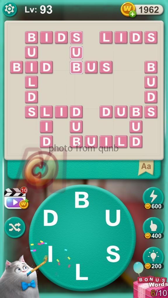 Word Villas Level 93 » qunb