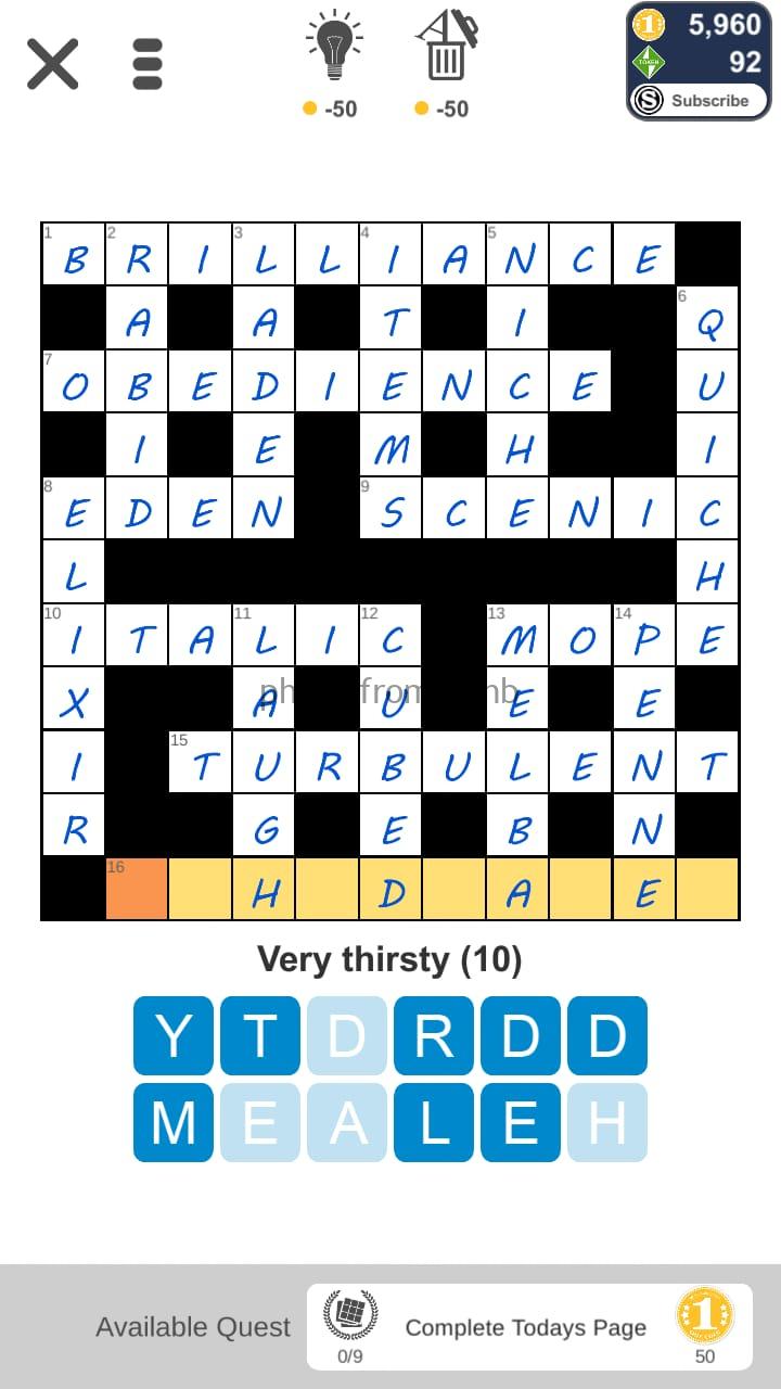 Puzzle Page Crossword October 4 2019 » Qunb