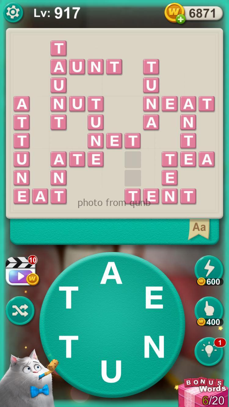 Word Villas Level 917 » qunb