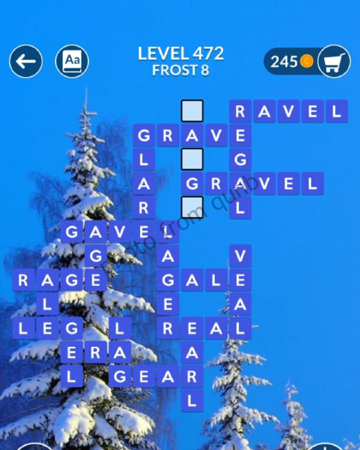 Wordscapes Level 75 Answers - x5ef05y