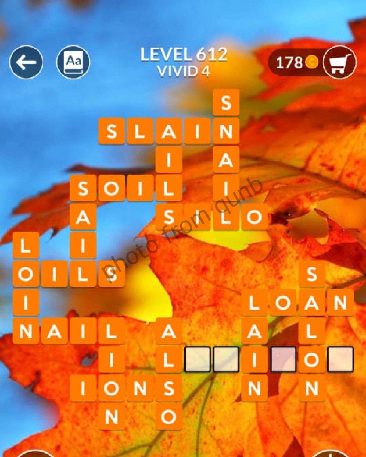 Wordscapes Level 7128 - 77dh061