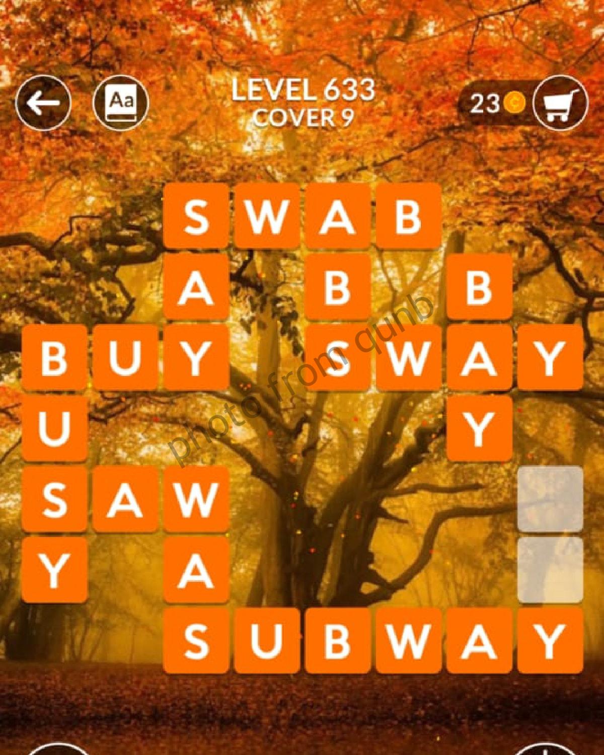 Wordscapes Level 7128 - dgnqoh9