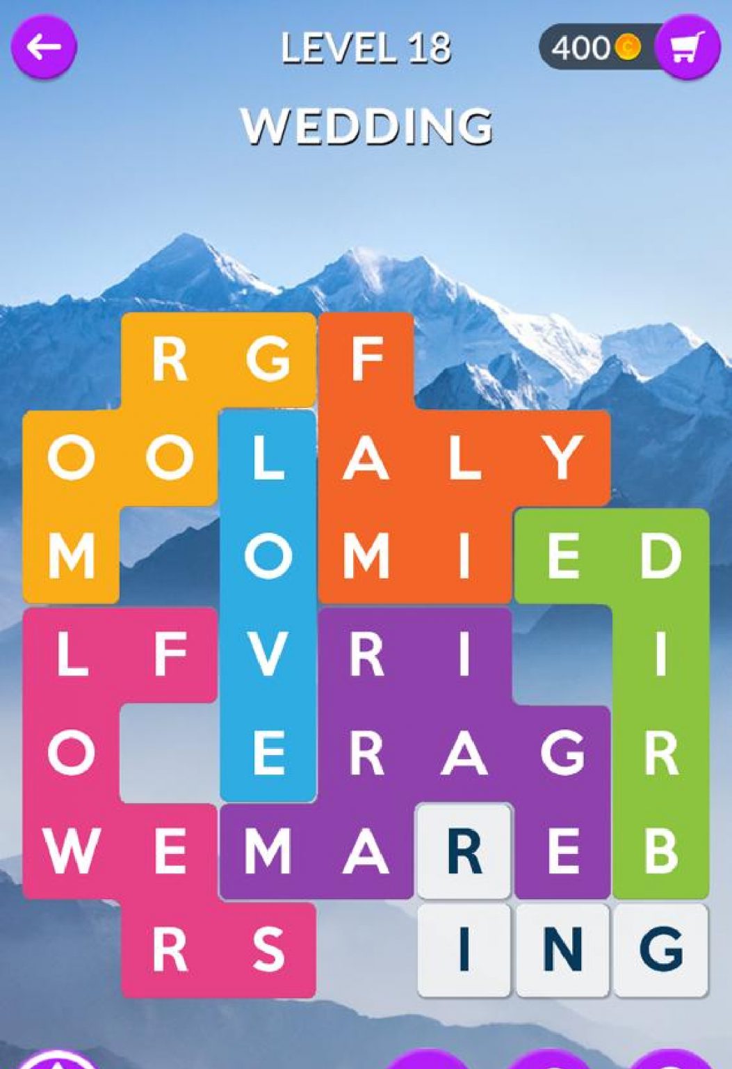 Word Shapes Answers Level 18 Qunb