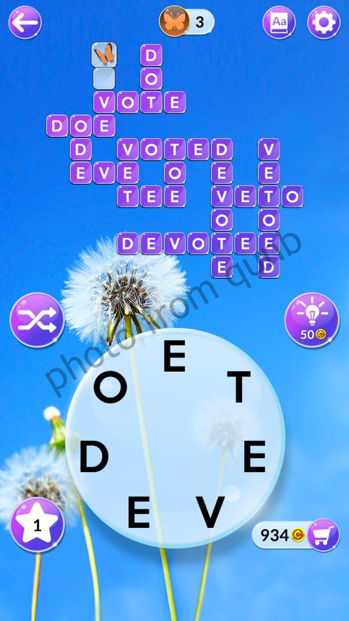 Wordscapes In Bloom Answers