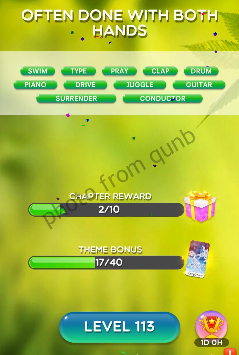 Word Crush Level 112 » Qunb