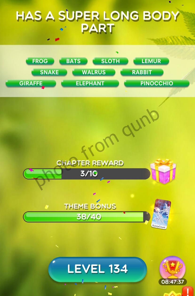 Word Crush Level 133 » Qunb