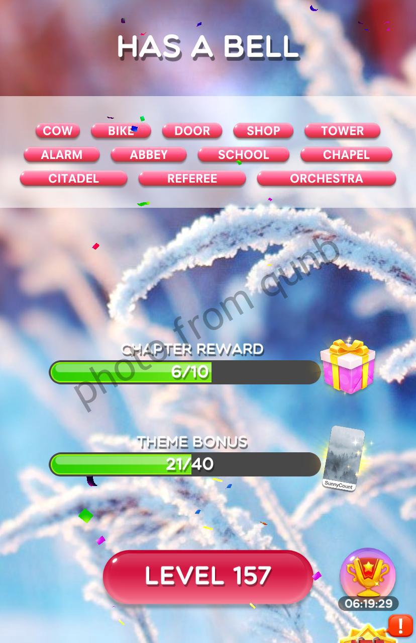 Word Crush Level 156 » Qunb