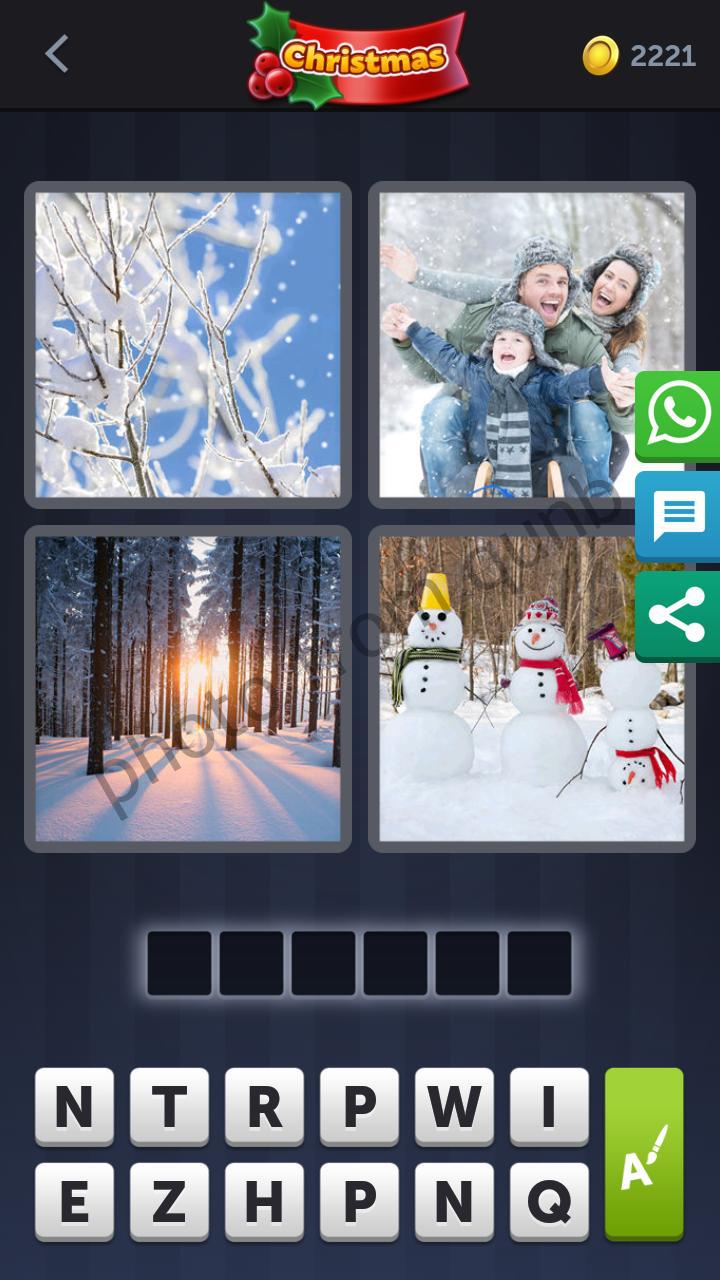 4 Pics 1 Word December 21 Qunb