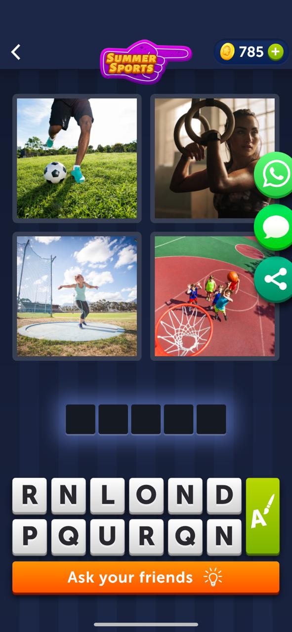 4 Pics 1 Word Daily Bonus Puzzle July 24 Qunb