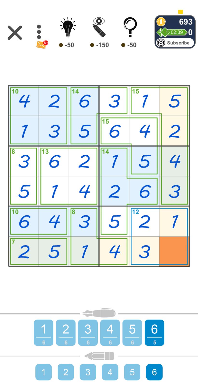 Puzzle Page Killer Sudoku October 30 Qunb