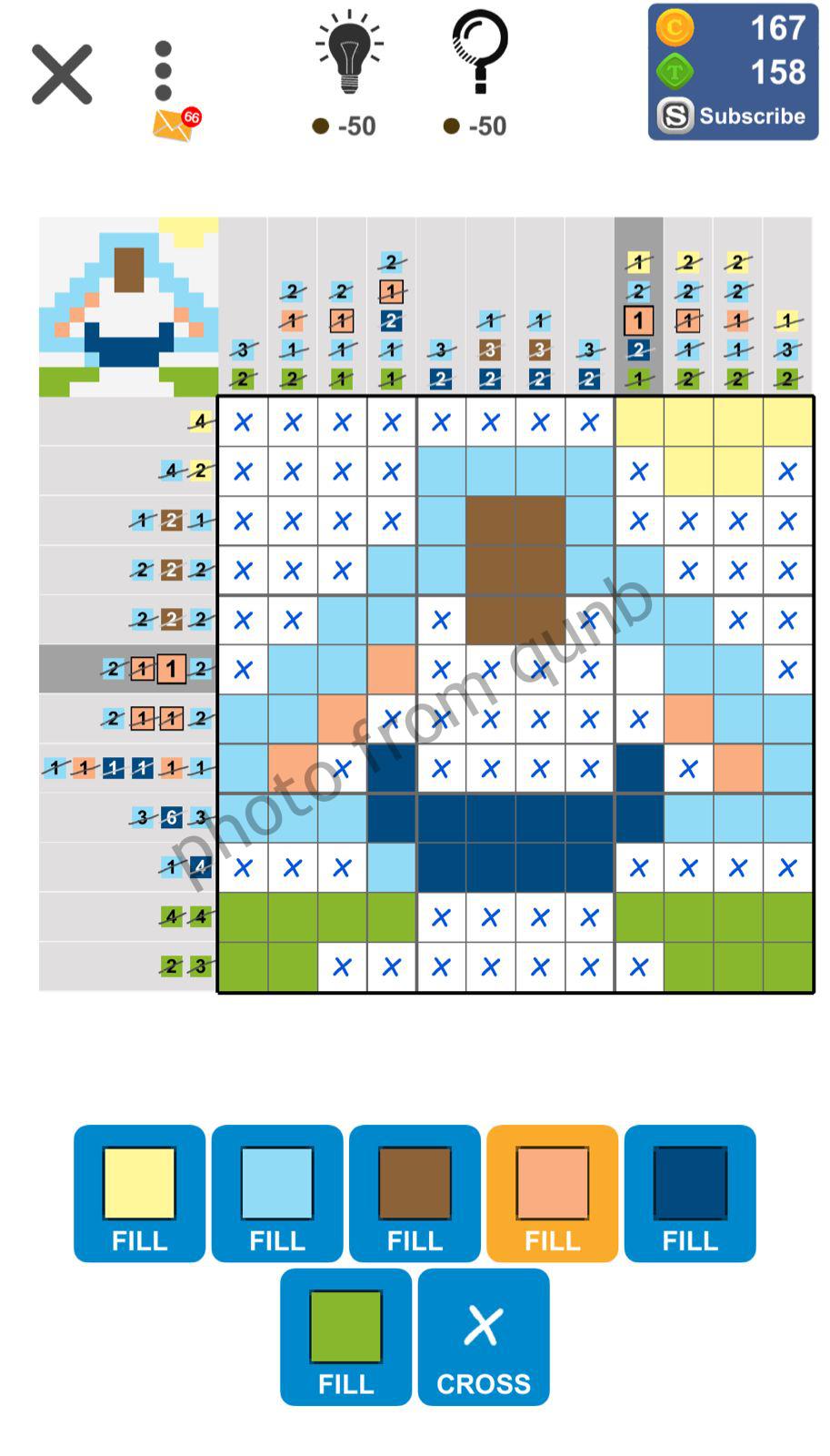 Puzzle page picture cross march 10 2022 solutions