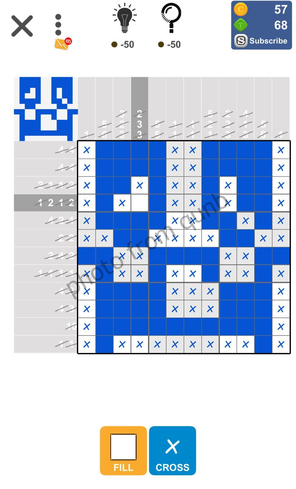 Puzzle Page Picture Cross March 4 2022 Solutions Qunb