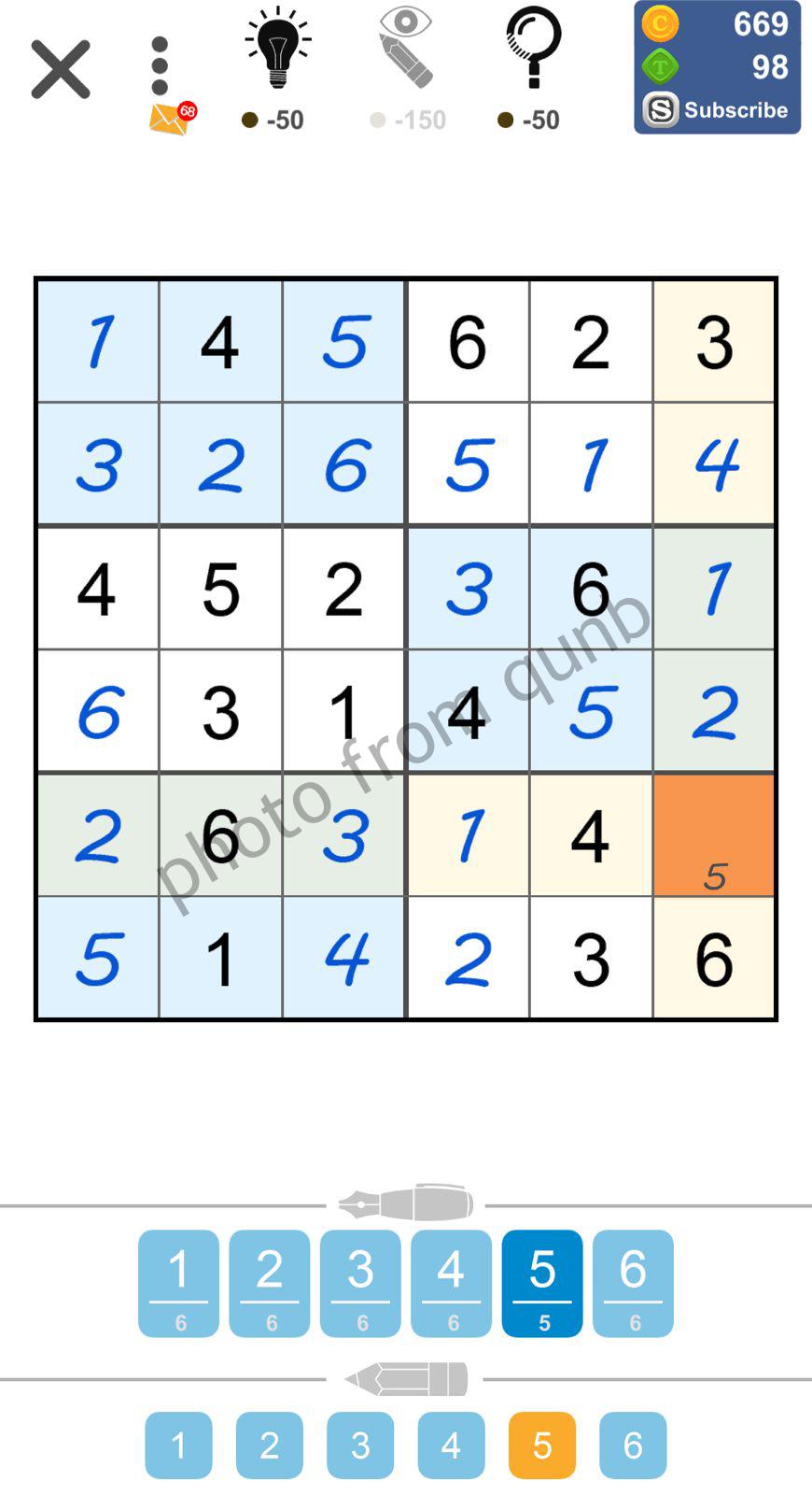 Puzzle Page Sudoku March 21 2022 Solutions Qunb