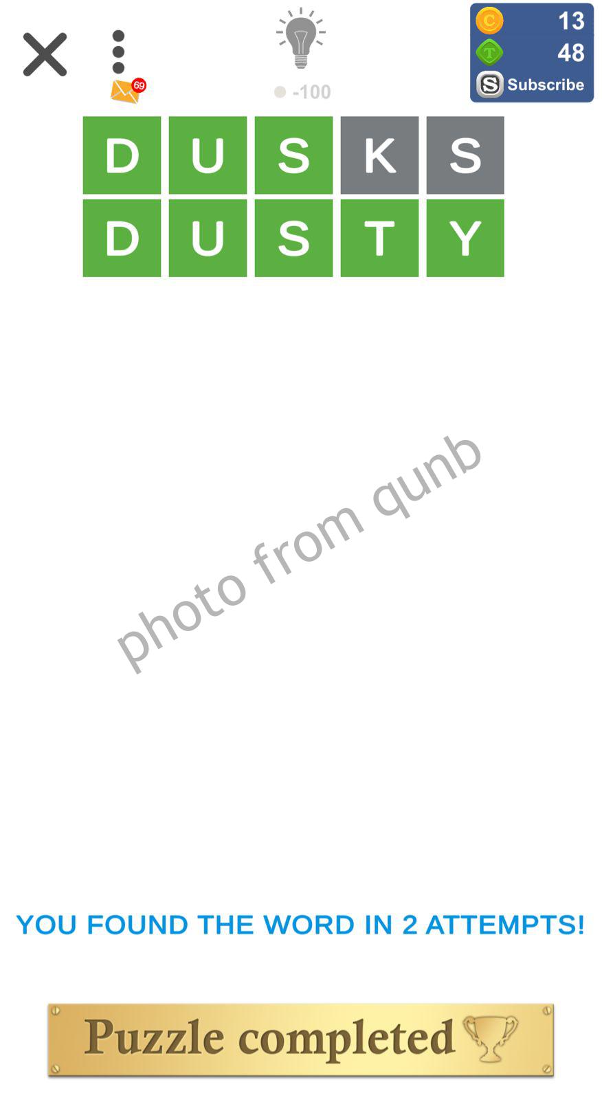 Puzzle Page Wordy March 29 » Qunb