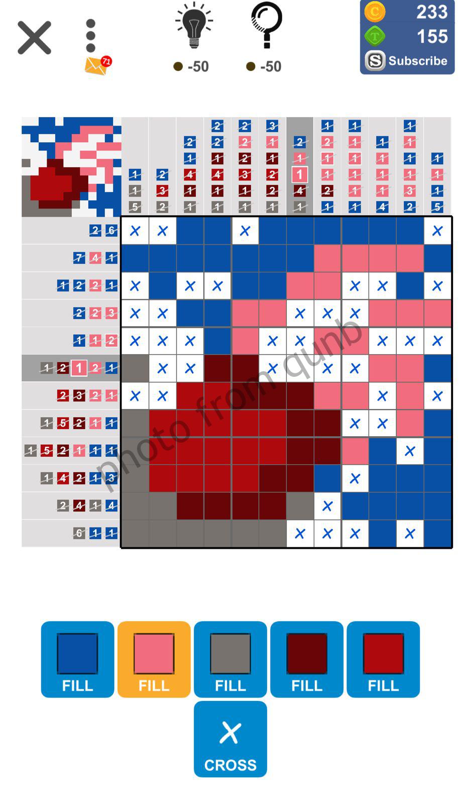 Puzzle Page Picture Cross May 10 2022 Solutions Qunb