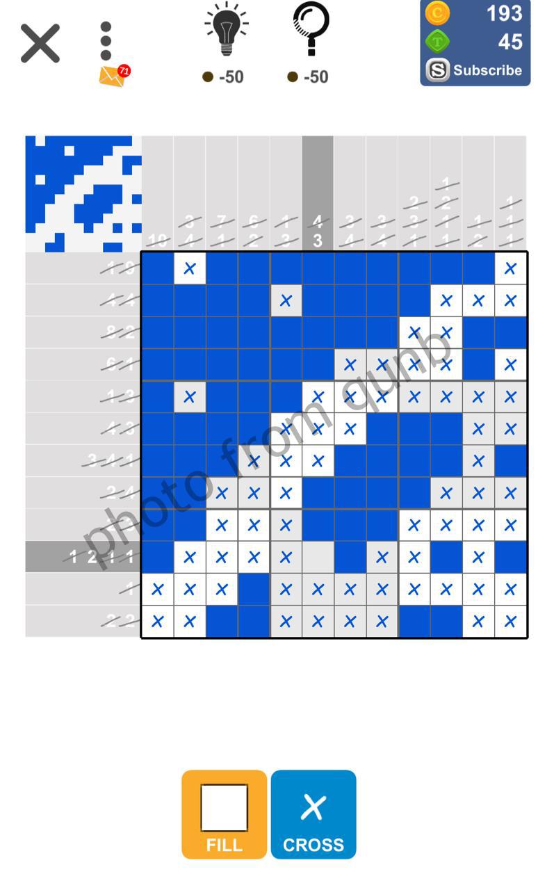 Puzzle Page Picture Cross May 6 2022 Solutions Qunb