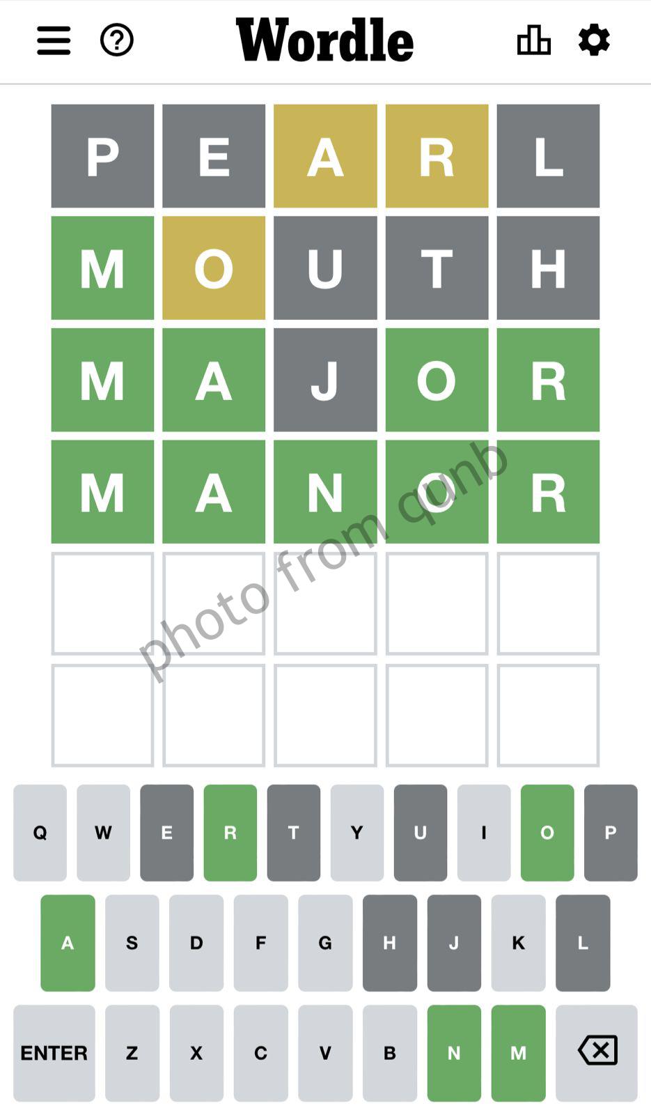 Wordle May 29 2025
