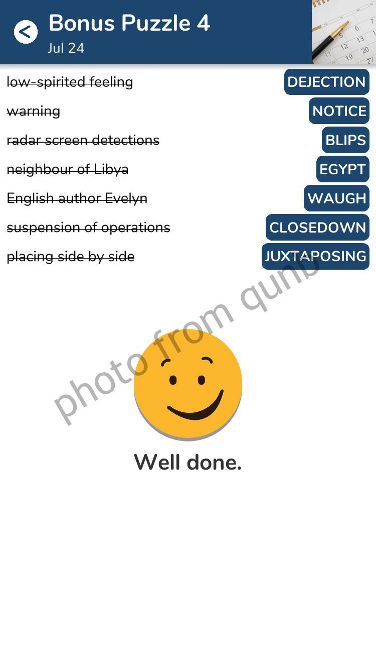 7 Little Words Bonus 4 July 24 2022 Qunb