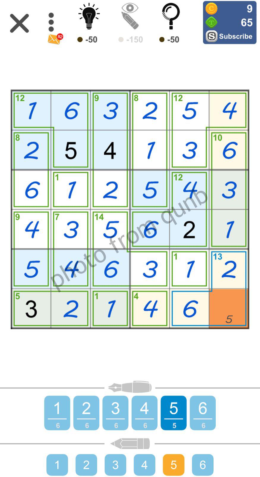 Puzzle Page Killer Sudoku August 13 Qunb