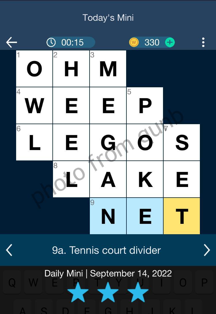 Daily Themed Mini Crossword September 14 2022 Answers Qunb