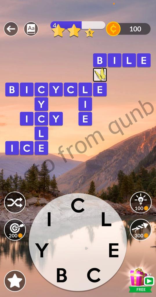 Wordscapes September 4 2022 Qunb