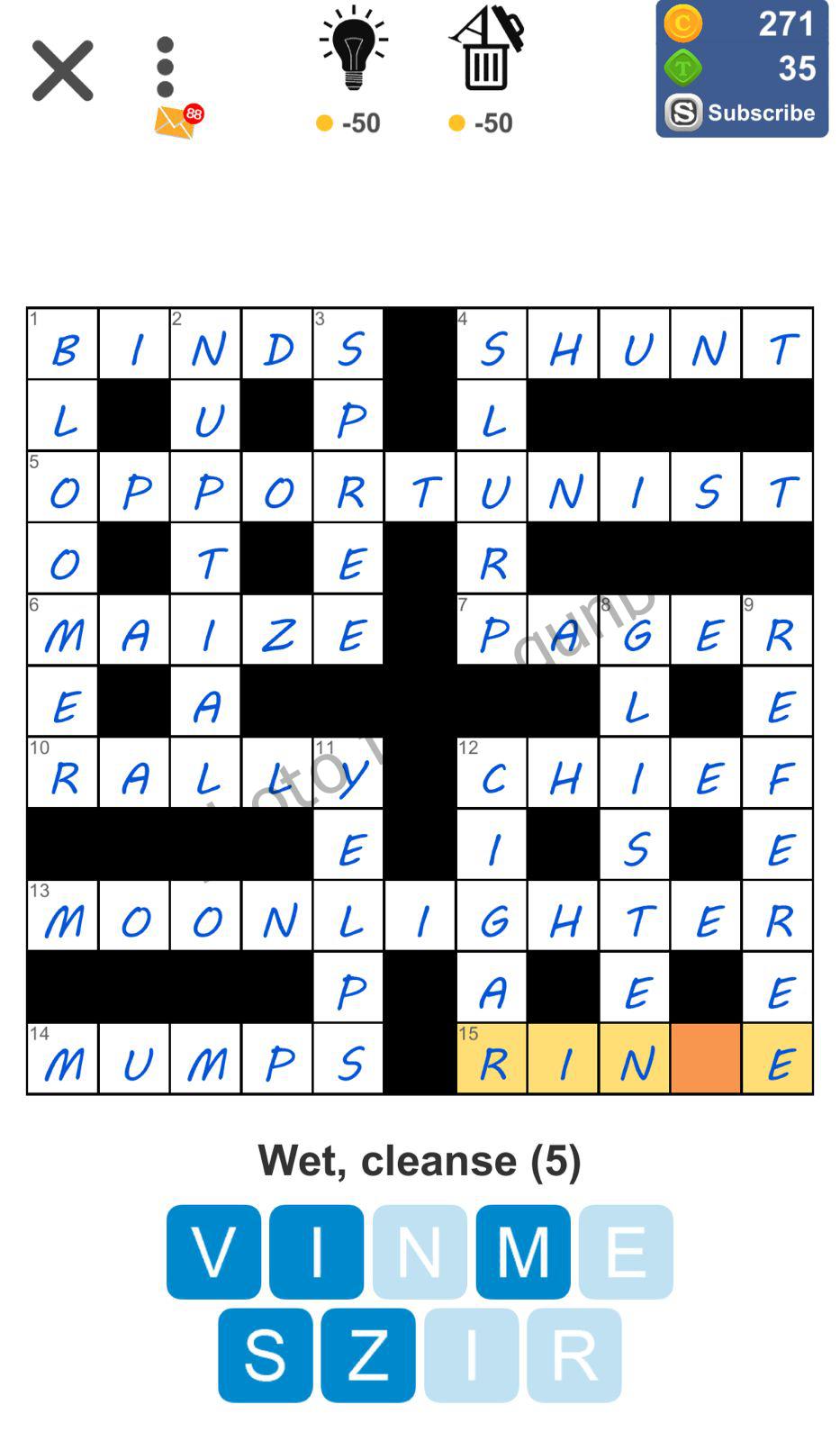 Puzzle Page Crossword October 14 Qunb